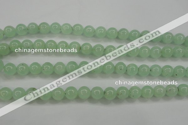 CPR303 15.5 inches 10mm round natural prehnite beads wholesale