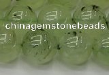 CPR316 15.5 inches 16mm round natural prehnite gemstone beads