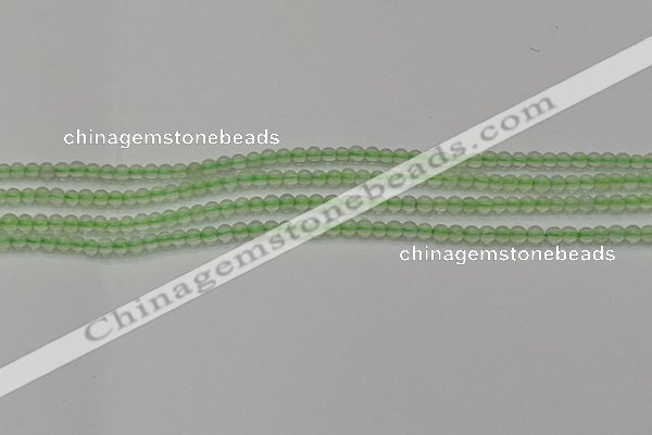 CPR320 15.5 inches 3mm round natural prehnite gemstone beads