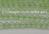 CPR321 15.5 inches 4mm round natural prehnite gemstone beads