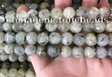 CPR354 15.5 inches 13mm faceted round prehnite beads wholesale