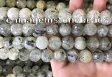 CPR355 15.5 inches 14mm faceted round prehnite beads wholesale