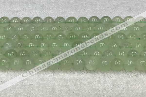 CPR402 15.5 inches 10mm round natural prehnite beads