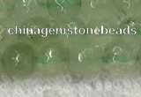 CPR415 15.5 inches 6mm faceted round natural prehnite beads