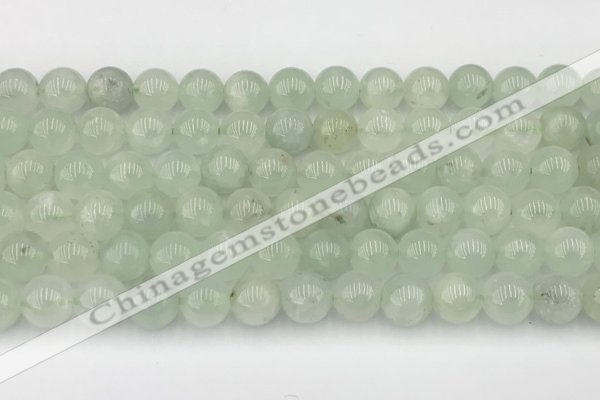 CPR431 15.5 inches 7mm round prehnite beads wholesale