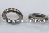 CPY572 15.5 inches 20mm donut pyrite gemstone beads wholesale
