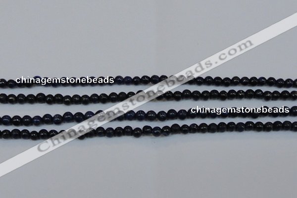 CPY770 15.5 inches 4mm round pyrite gemstone beads wholesale