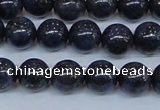 CPY773 15.5 inches 10mm round pyrite gemstone beads wholesale