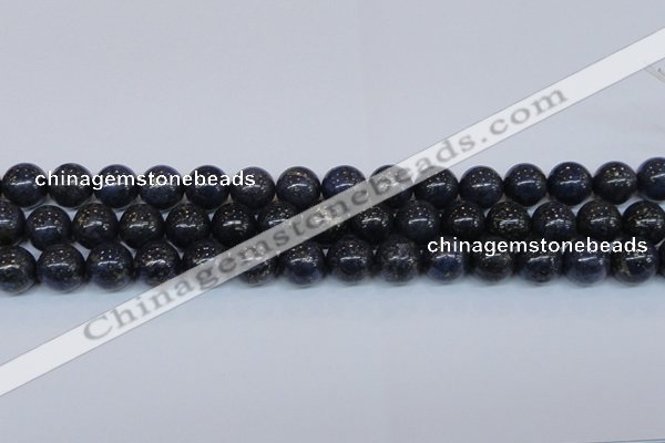 CPY775 15.5 inches 14mm round pyrite gemstone beads wholesale