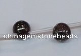 CPY781 Top drilled 10mm round pyrite gemstone beads wholesale