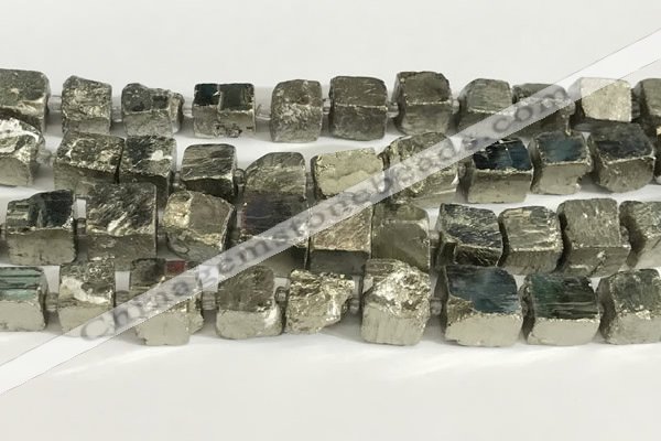 CPY830 15.5 inches 10mm - 12mm 

nuggets pyrite beads wholesale