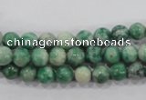 CQJ02 15.5 inches 6mm round Qinghai jade beads wholesale