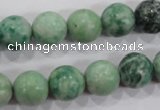 CQJ05 15.5 inches 12mm round Qinghai jade beads wholesale