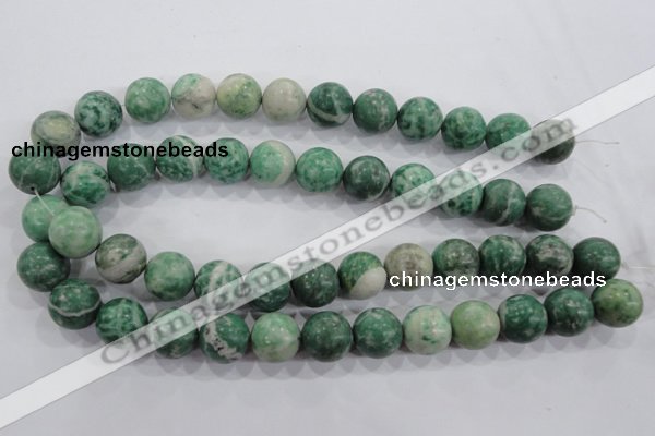 CQJ07 15.5 inches 16mm round Qinghai jade beads wholesale