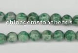 CQJ203 15.5 inches 8mm round Qinghai jade beads wholesale