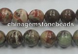 CRA02 15.5 inches 10mm round natural rainforest agate gemstone beads