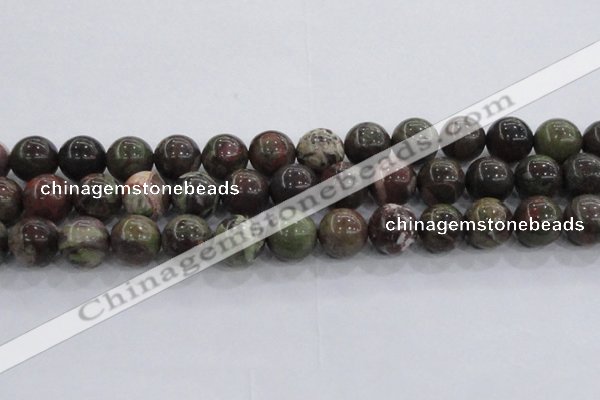 CRA116 15.5 inches 18mm round rainforest agate beads