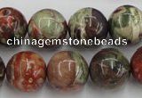 CRA154 15.5 inches 16mm round rainforest agate beads wholesale