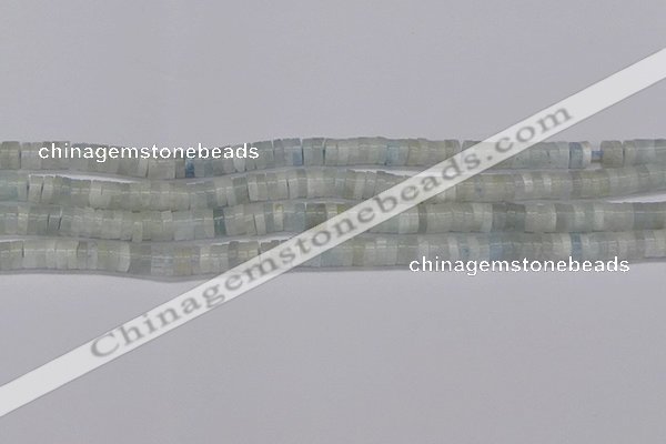 CRB1001 15.5 inches 2*5mm heishi aquamarine beads wholesale