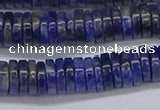 CRB1023 15.5 inches 2*7mm heishi sodalite beads wholesale