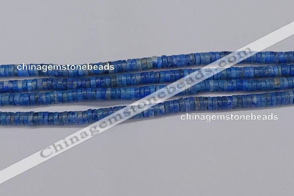 CRB1026 15.5 inches 2*5mm heishi lapis lazuli beads wholesale