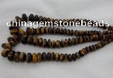 CRB1115 15.5 inches 5*8mm - 9*18mm rondelle tiger eye beads