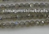 CRB1202 15.5 inches 3*4mm faceted rondelle labradorite beads