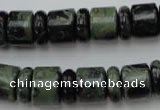 CRB139 15.5 inches 6*12mm & 10*12mm rondelle kambaba jasper beads