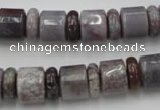 CRB142 15.5 inches 6*12mm & 10*12mm rondelle ocean agate beads