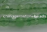 CRB1459 15.5 inches 5*8mm faceted rondelle green fluorite beads