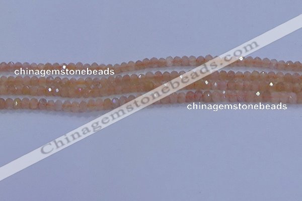 CRB1866 15.5 inches 2*3mm faceted rondelle moonstone beads