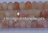 CRB1870 15.5 inches 2.5*4mm faceted rondelle sunstone beads
