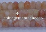 CRB1870 15.5 inches 2.5*4mm faceted rondelle sunstone beads