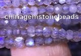 CRB1979 15.5 inches 2*3mm faceted rondelle labradorite beads