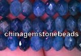 CRB1991 15.5 inches 4*6mm faceted rondelle apatite gemstone beads