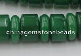 CRB202 15.5 inches 6*18mm - 13*18mm rondelle green aventurine beads