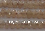 CRB210 15.5 inches 3*4mm faceted rondelle moonstone beads