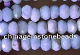 CRB2231 15.5 inches 2*3mm faceted rondelle larimar beads