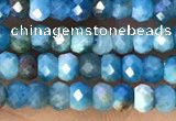 CRB2233 15.5 inches 2*3mm faceted rondelle apatite beads