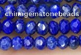 CRB2241 15.5 inches 2*3mm faceted rondelle lapis lazuli beads