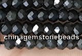 CRB2246 15.5 inches 2*3mm faceted rondelle obsidian beads