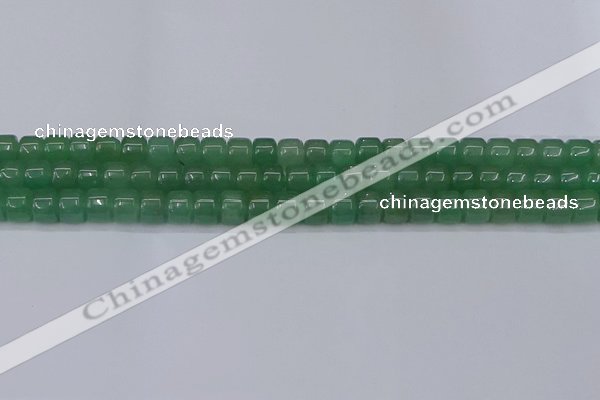 CRB2503 15.5 inches 6*8mm rondelle green aventurine beads