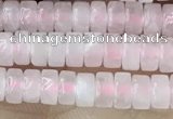 CRB2550 15.5 inches 2*4mm heishi rose quartz beads wholesale