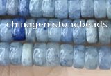 CRB2553 15.5 inches 2*4mm heishi blue aventurine beads wholesale