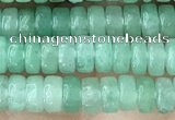 CRB2554 15.5 inches 2*4mm heishi green aventurine beads wholesale