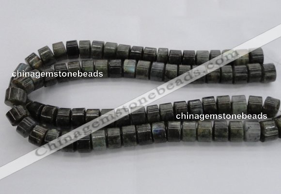 CRB256 15.5 inches 10*14mm rondelle labradorite gemstone beads