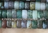 CRB2560 15.5 inches 2*4mm heishi Indian agate beads wholesale