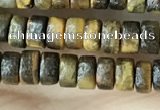 CRB2573 15.5 inches 2*4mm heishi yellow tiger eye beads wholesale