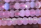 CRB2605 15.5 inches 2*3mm faceted rondelle morganite beads