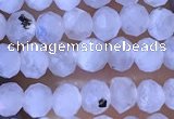 CRB2623 15.5 inches 2*3mm faceted rondelle white moonstone beads